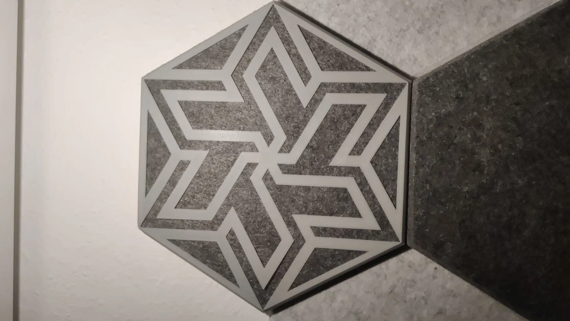 Kênh LED module cho panel lục giác + sleeve Geometry Wall Art - Image 3