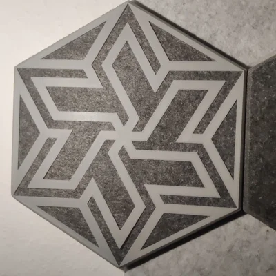 Kênh LED module cho panel lục giác + sleeve Geometry Wall Art
