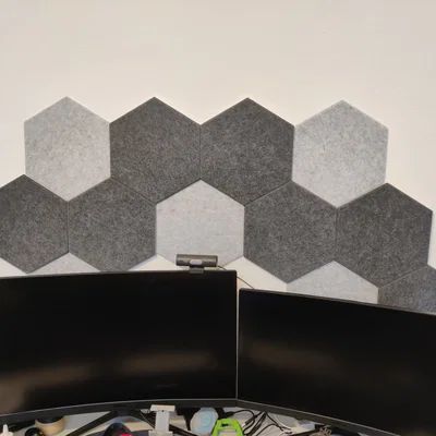 Kênh LED module cho panel lục giác + sleeve Geometry Wall Art