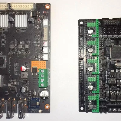 Kobra 2 Pro/Plus/Max: Adapter Plate MKS Robin Nano v3.1 cho Stock Housing