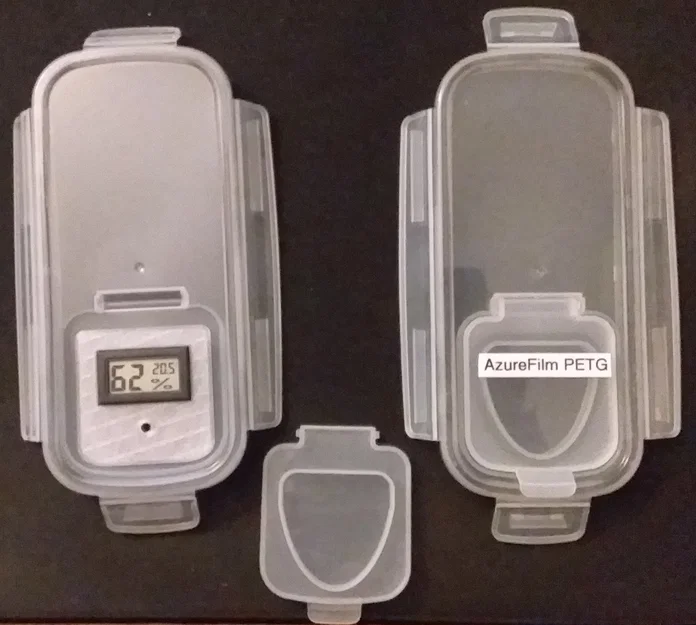 Nắp/insert nắp hộp ngũ cốc 4L dạng tam giác (lưu trữ & dẫn filament) - Image 3