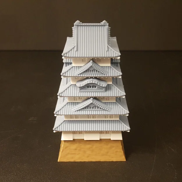 Lâu đài Nhật Bản (Japanese Castle) – mô hình tháp chính - Image 1