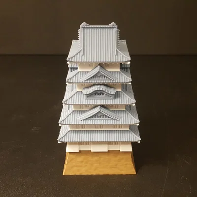 Lâu đài Nhật Bản (Japanese Castle) – mô hình tháp chính