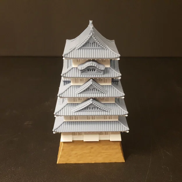 Lâu đài Nhật Bản (Japanese Castle) – mô hình tháp chính - Image 4