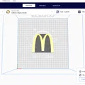Mô hình logo McDonald's 3D - In ấn dễ dàng không cần support - Thumbnail 2