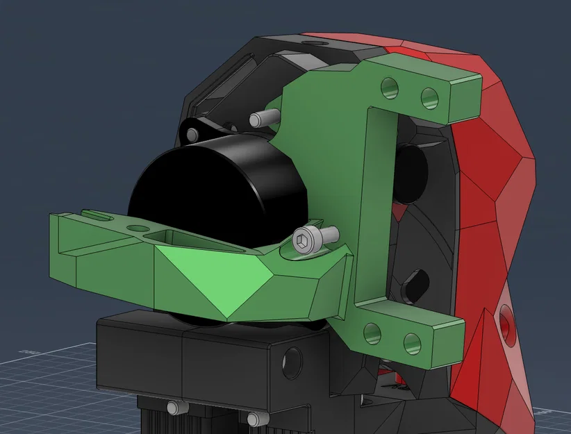 Filamatrix Stealthburner Filament Cutting Servo Mount (MG996R) ERCF v2 - Image 1