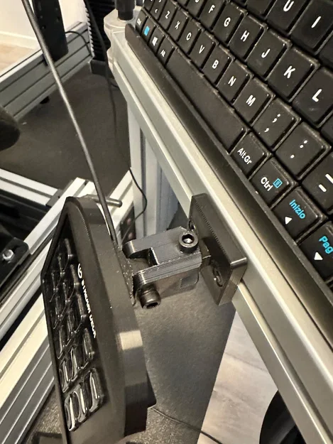 Giá đỡ Stream Deck tùy chỉnh góc xoay cho khung nhôm định hình - Image 4