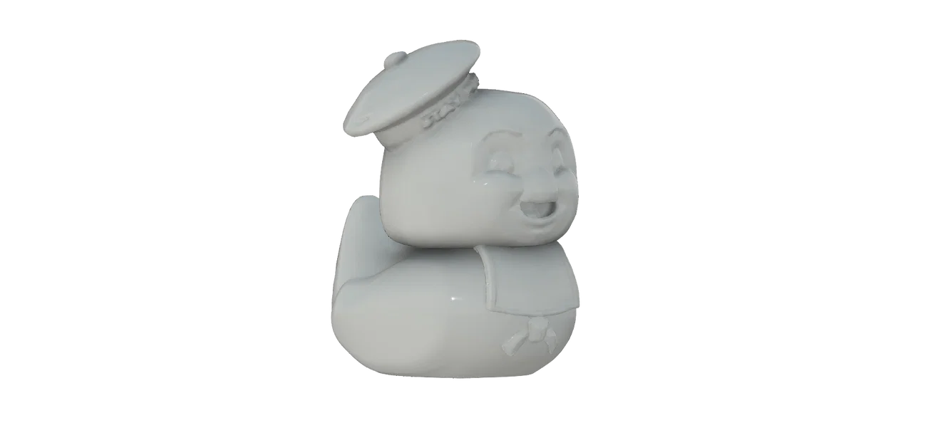 Mô hình vịt Stay Puft Ghostbusters độc đáo cho xe Jeep - Image 1