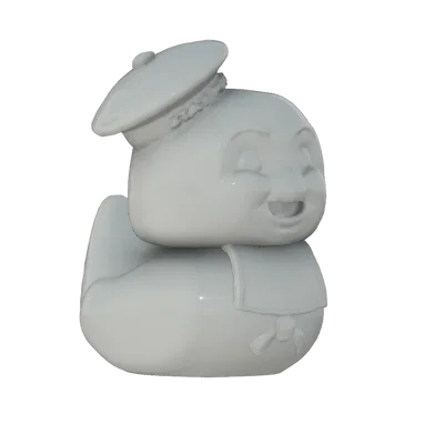 Mô hình vịt Stay Puft Ghostbusters độc đáo cho xe Jeep