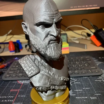 Tượng Bust KRATOS BOBBLEHEAD