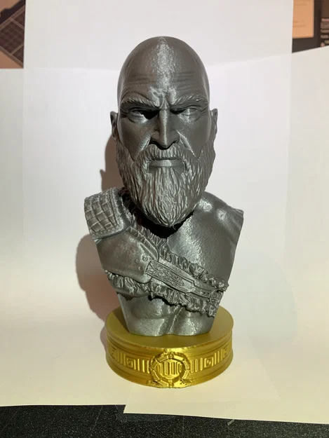 Tượng Bust KRATOS BOBBLEHEAD - Image 2
