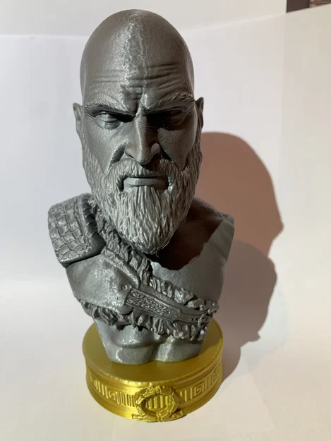 Tượng Bust KRATOS BOBBLEHEAD - Image 4