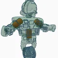 GizmoDuck! – Mô hình RoboDuck tạo dáng, đứng vững (STL) - Thumbnail 10