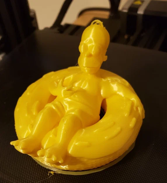 Homer Simpson nằm ườn trên Donut (The Simpsons) - Image 1