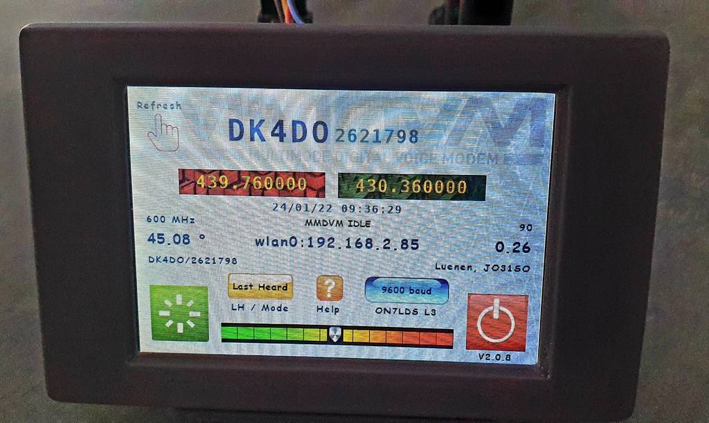 Pi-Star MMDVM Raspberry Pi A3+ với Nextion 3,5" - Image 2