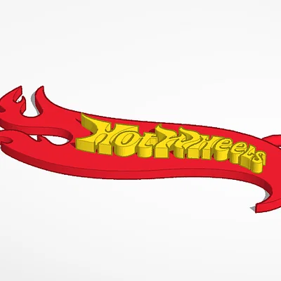 Móc khóa Hot Wheels thiết kế hai màu độc đáo cho dân mê xe