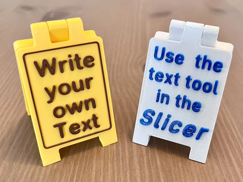 Bảng Đứng Mini – 2 Mặt (Double Sided) - Image 2