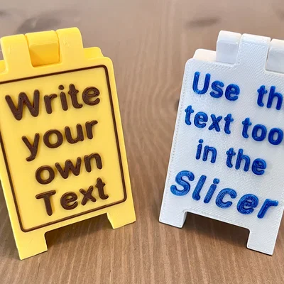 Bảng Đứng Mini – 2 Mặt (Double Sided)