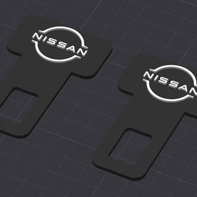 Spona khóa dây an toàn Nissan X-Trail T30 (Seat Belt Silencer)