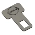 Spona khóa dây an toàn Nissan X-Trail T30 (Seat Belt Silencer) - Thumbnail 2