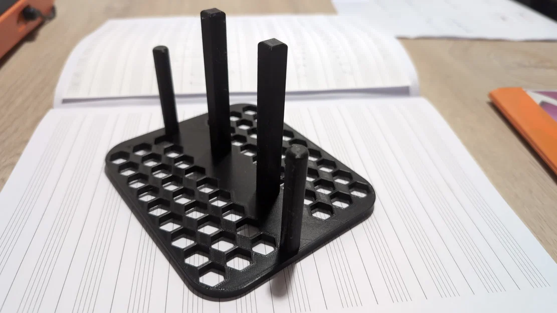 Giá đỡ bản nhạc 3D nhỏ gọn, chắc chắn cho người học nhạc - Image 1