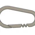 Móc khóa Carabiner in 3D tiện dụng cho chìa khóa - Thumbnail 2