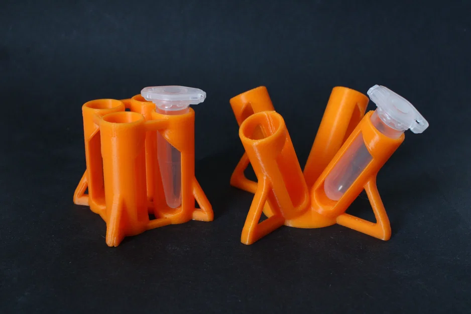 Rack 4 ống Microcentrifuge (straight hoặc tilted) - Image 1