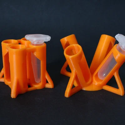 Rack 4 ống Microcentrifuge (straight hoặc tilted)