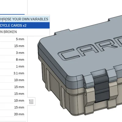 Hộp Rugged Parametric Configurable trên OnShape CAD