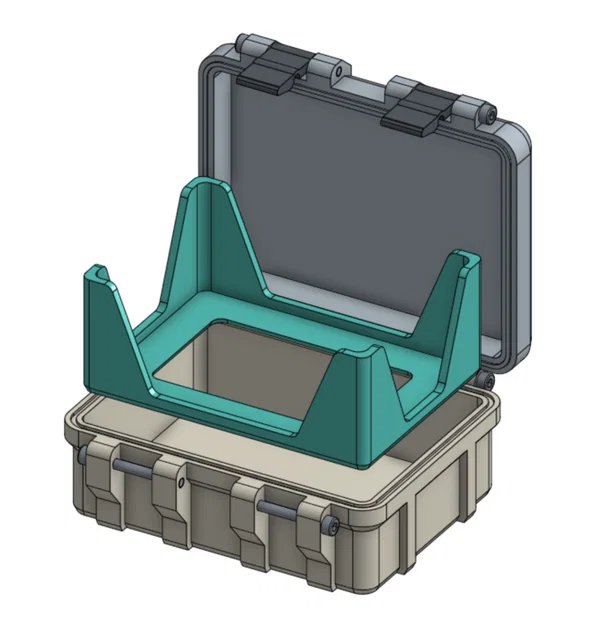 Hộp Rugged Parametric Configurable trên OnShape CAD - Image 5