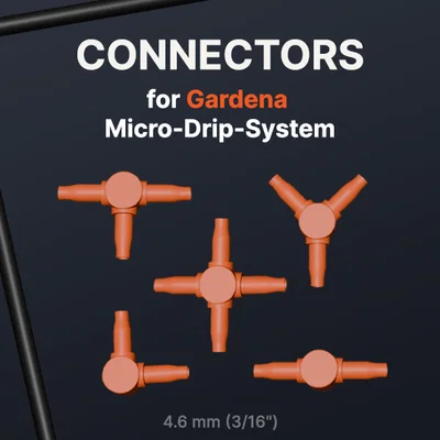 Đầu nối Gardena Micro-Drip-System (Connectors)