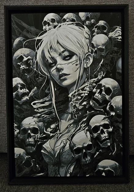 Skullchantress - HueForge - Image 1