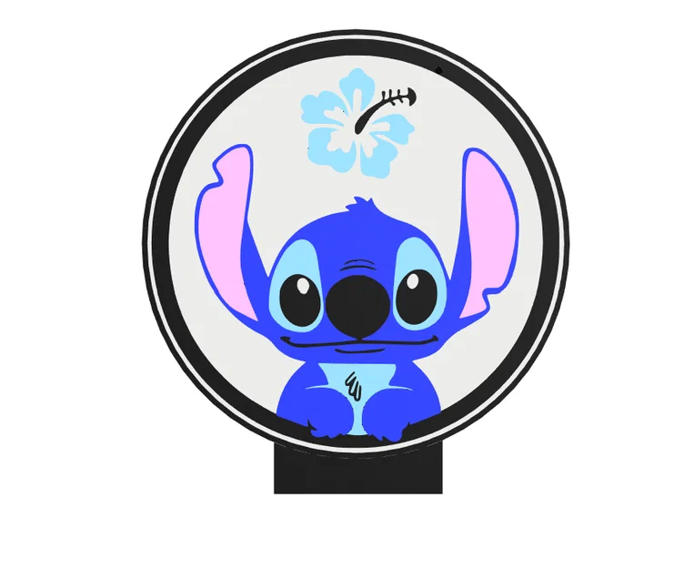 STICH LED LAMP LIGHTBOX – Hộp đèn LED Stitch - Image 1