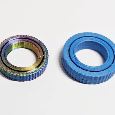 Nhẫn fidget bi thép (Ball Bearing Fidget Ring)