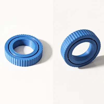 Nhẫn fidget bi thép (Ball Bearing Fidget Ring)