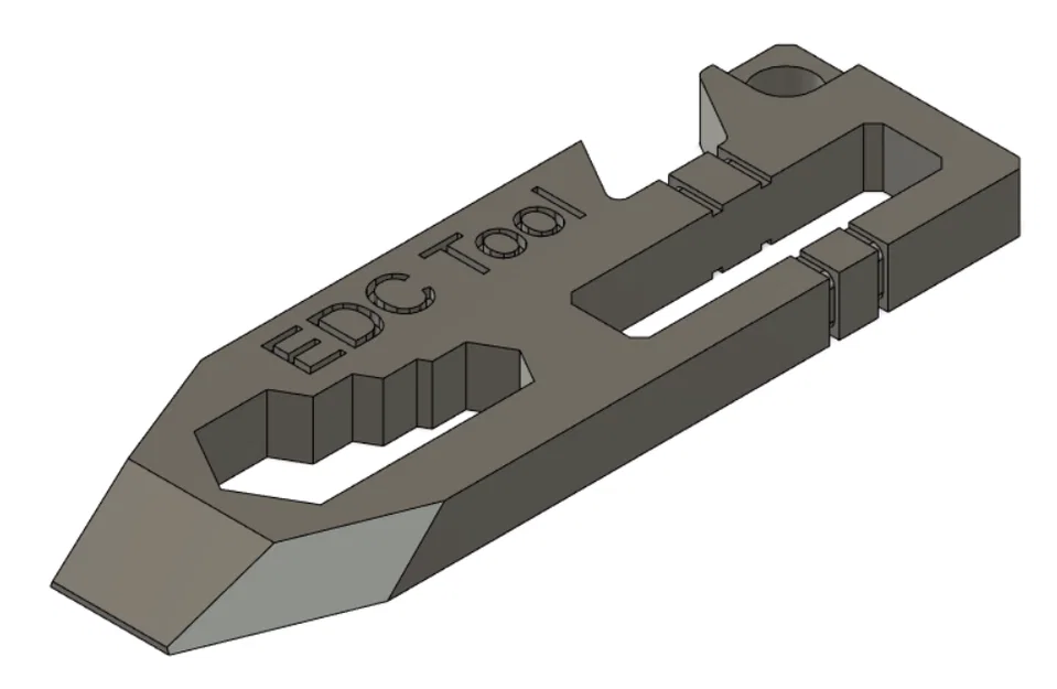 Keychain Tool - EDC Tool (Dụng cụ đa năng gắn móc khóa) - Image 1