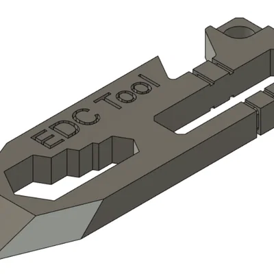 Keychain Tool - EDC Tool (Dụng cụ đa năng gắn móc khóa)