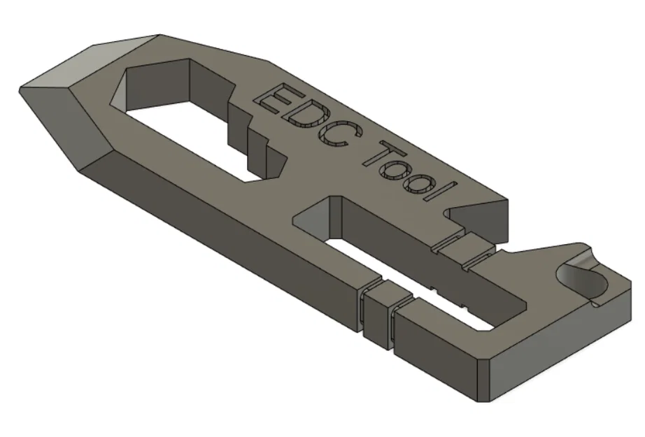 Keychain Tool - EDC Tool (Dụng cụ đa năng gắn móc khóa) - Image 2