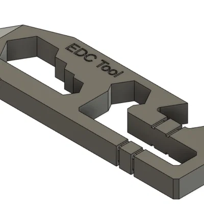 Keychain Tool - EDC Tool (Dụng cụ đa năng gắn móc khóa)