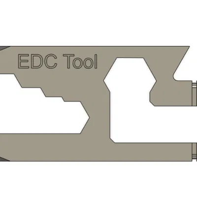 Keychain Tool - EDC Tool (Dụng cụ đa năng gắn móc khóa)