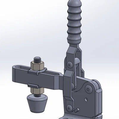 Bộ kẹp đòn bẩy đứng (Vertical Toggle Clamp) in 3D hữu ích