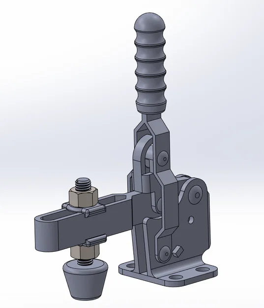 Bộ kẹp đòn bẩy đứng (Vertical Toggle Clamp) in 3D hữu ích - Image 2