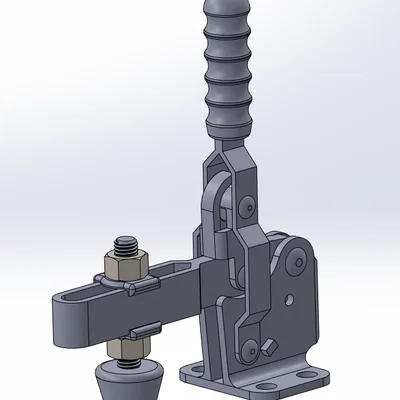 Bộ kẹp đòn bẩy đứng (Vertical Toggle Clamp) in 3D hữu ích