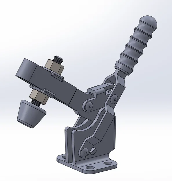 Bộ kẹp đòn bẩy đứng (Vertical Toggle Clamp) in 3D hữu ích - Image 3