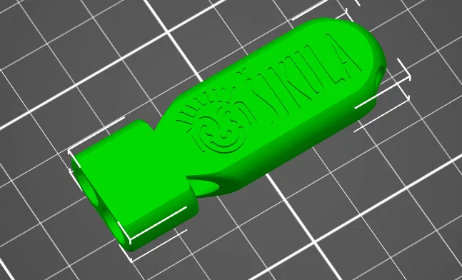 Còi thổi cầm tay Píšťalka ŠIKULA - Mô hình in 3D thú vị cho bé - Image 1