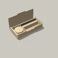 Hộp đựng đa năng in 3D có kèm phụ kiện xay và khay cuốn - Thumbnail 1
