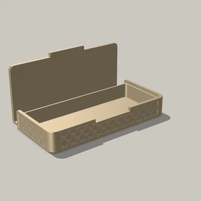Hộp đựng đa năng in 3D có kèm phụ kiện xay và khay cuốn