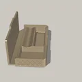 Hộp đựng đa năng in 3D có kèm phụ kiện xay và khay cuốn - Thumbnail 9