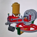Mercedes Benz No. 1 năm 1886 – Designer Ed van der Heijden - Thumbnail 4