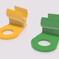 Kẹp Gắn Đèn Pin Cho Mặt Nạ Hàn (Welding Hood Flashlight Clips) - Thumbnail 1